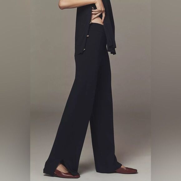 Anthropologie Maeve Pull-On Sweater Pants Size Medium - Picture 3 of 6